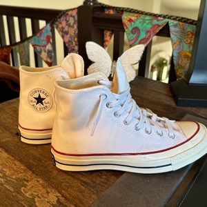 Converse high top platform size 8.5